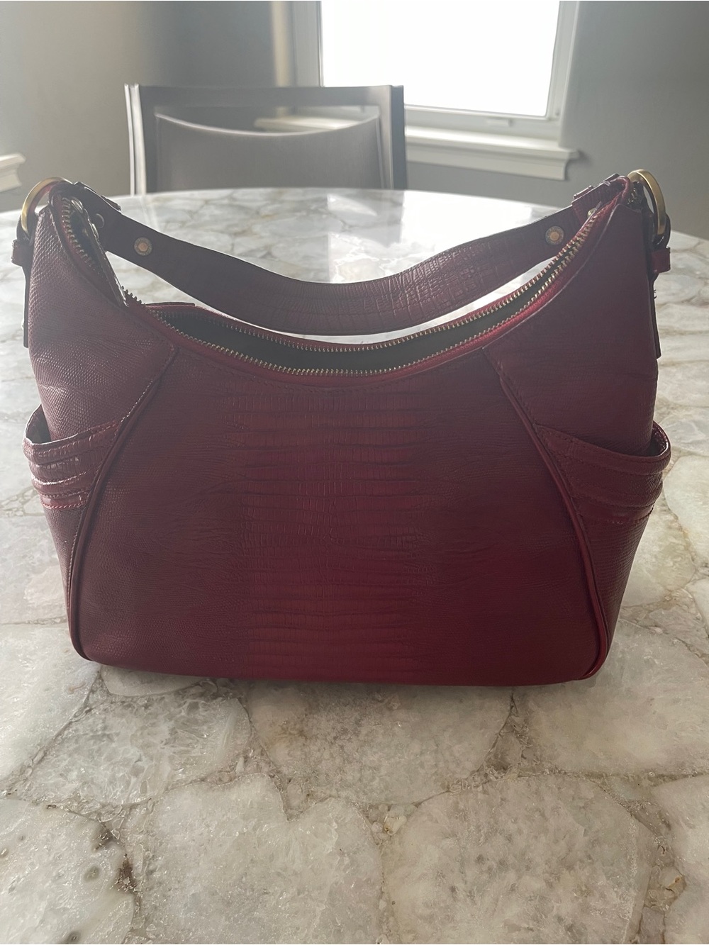 Brahmin Shoulder Bag, Snake Embossed